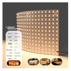 PERFECT Manufacturer Price IP20 Led Backlit Panel Light Luminous 24V Flexible Led Light Sheet 2700K 6500K High CRI 90 5-Year