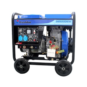 Excalibur Heavy Duty 180 To 220 Amp AC DC Welding Machine Welder Generator Diesel For Sale