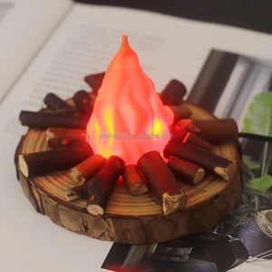 USB Led Table Bedside Lamp Home Decoration Lights Warm Camping Lamp Night Light For Bedroom