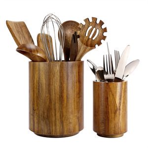 JQ Acacia Wood Kitchen Utensil Set Acacia Wood Kitchen Utensil For Home Cooking