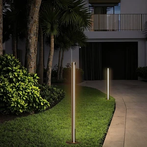 IP65 Aluminum LED Garden Lamp 12W Outdoor Lawn Lights with Remote Control Water-Resistant for Landscaping Stylish Lighting