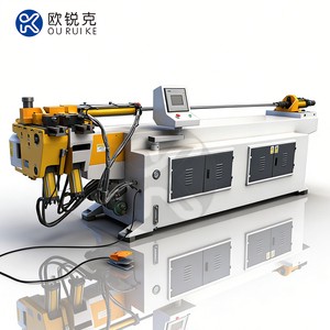 High Efficiency Staircase Handrail Carbon Steel Metal Bending Machine Round Pipe Bender