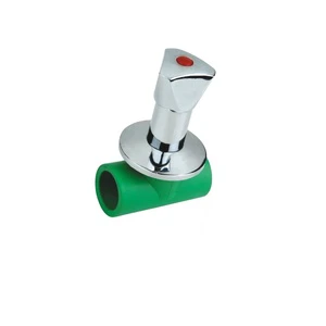 Hot Selling PPR Fitting Valves 20 25 32mm PPR Shower Valve Ppr Stop Cock Spherical Gate Ball Valve