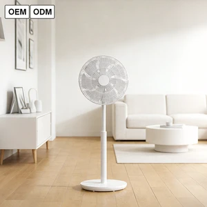 RUNAL Custom Logo Electric Rechargeable Lithium Battery Standing Fan With Kc Gcc Certificate Remote Control Household