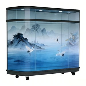 Customizable Indoor P1.86 Full Color LED Display Screen HDR10 3840Hz Refresh Rate Waterproof Design Flexible Front Desk Cabinet