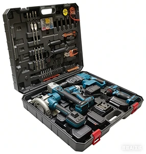 Cordless Tools Set Electric Wrench Electric Power Drill Tool Combo Kit Cordless Tools Combo Kit Cordless Angle Grinder