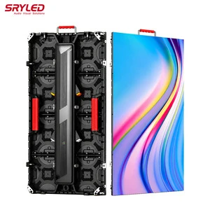 P3.91 P2.976 P2.6 Indoor Outdoor LED Video Wall Solution P2.9 500x1000 LED Panel Display Set Hanging Backstage LED Screen