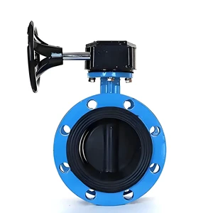 DN65 Ductile Iron Flanged Butterfly Valve, PN16, for Fire Protection & HVAC Systems