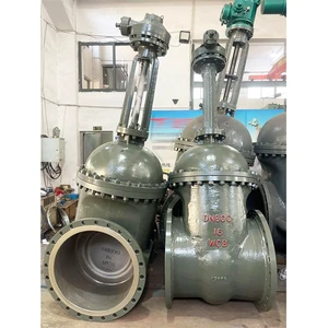 TF Russian Standard GOST OS&Y Cast Steel WCB Flange Metal Seal Wedge Gate Valve 20# Large Diameter Gate Valve