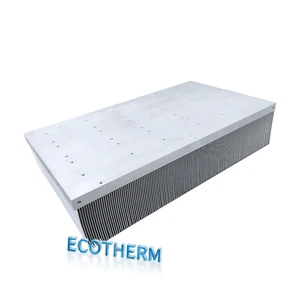 Double Sides Skived Heat Sink Custom Large 900W*3000L Size 200mm Led Heatsink TEC Aluminum Copper Heat Sinks