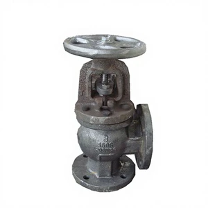 High Quality Low Price Class 125 Right Angle Globe Valve in CI Material