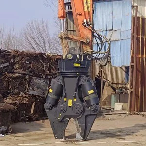 Hydraulic Dual Cylinder Shear - Powerful High-altitude Cutting and Demolition Tool