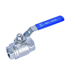 Corrosion Resistant 1/2 Inch NPT Heavy Duty Full Port Shut Off Valve Stainless Steel Ball For Water Oil Gas
