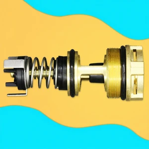 Valve Core for Viessmann Boiler 39441944 Brass 8.2cm Three Way Valve Body Water Circuit Gas Heating Accessory