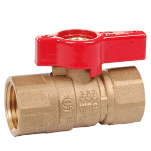 Standard Size 600 PSI Brass Gas Ball Valves With Brand Customized Connection Ends