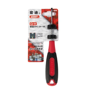 ASSIST Professional Magnetic Screw Driver Hand Tools CRV Flat Slotted Screwdriver