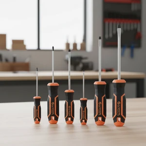Qixin China Manufacturer Custom Screwdriver Set Multifunction 6PCS Phillips Slotted Hand Tool Kit 6 Items Screw Driver Set