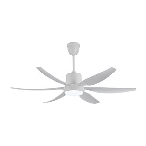Factory Sale Low Price 52 Inch Modern Metal LED Ceiling Fan Light with 6 Speed Remote Control Air Fan & Lighting All-in-One