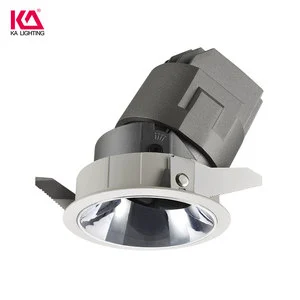 LED Downlight Anti-Glare IP54 6w for Hotel Commercial Recessed Trimless Aluminum Anti-Glare Adjustable 6w-15w COB Living Room