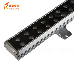High Brightness Bridge Linear Waterproof Outdoor Project Lighting IP65 48W LED Wall Washer Light for Hotel Use Aluminum Alloy