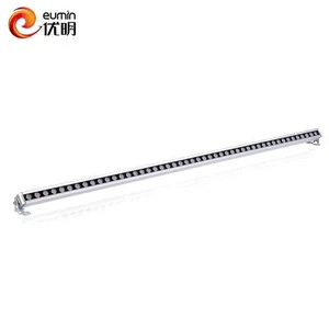 Aluminum Housing Led Lighting Waterproof IP65 Outdoor 24W DMX RGB Linear Wall Washer 100cm 1800-8000K Ra80 2300lm