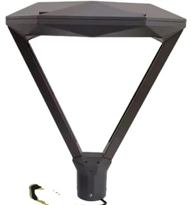 Volttalent IP66 LED Lawn Light AC Power Outdoor Garden Fitting Fixture with Top Texture Stylish Lighting for Garden and Lawn
