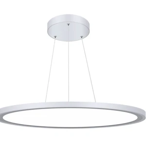 IP44 Ultra Slim Big Round 400mm Diameter Transparent LED Panel 36W up and Down Panel Light