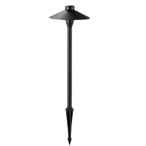 LED Pillar Garden Lights IP65 Rated Metal for Landscaping Outdoor Backyard Villa in Minimalism Style White Waterproof