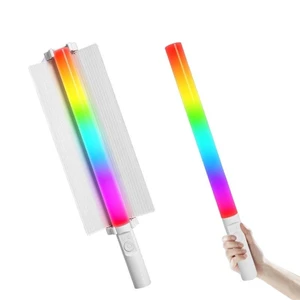 USB Rechargeable Colorful RGB Light Tube with Hundreds of Modes & IR Remote Control
