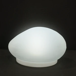 NHWS Creative Simulation Pebble Shaped Garden Landscape Outdoor Waterproof LED Courtyard Decoration Solar Lawn Light