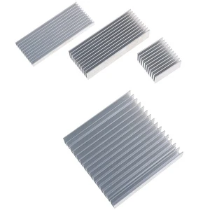 Aluminum Alloy Heatsink Cooling Pad for High Power LED IC Chip Cooler Radiator Aluminum Heat Sink 4 Sizes