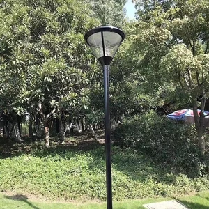 Modern Sleek LED Outdoor Street Lamp for Urban Sidewalk Pedestrian Street and Neighborhood Road Community Garden Lights