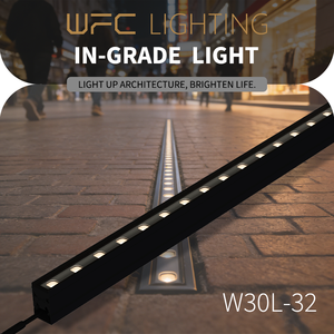 Linear Inground Outdoor LED Recessed Stair & Driveway Light IP67 Rated 24W/36W Aluminum App Control