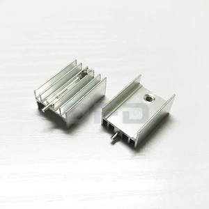 1P Aluminum Heat Sink Aluminum Heatsink Cooling for Electronic Transistor TO-220 with 1PIN