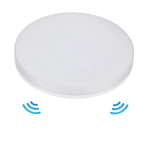18W Microwave Motion Sensor Ceiling Light 3CCT Selectable Outdoor IP54 Waterproof Bulkhead Light