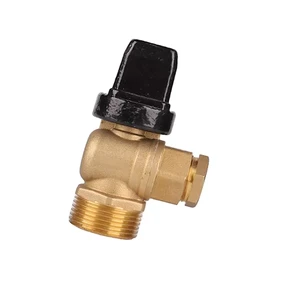 Refrigeration Spare Parts Compressor Globe Valve Suppliers Compressor Brass Angle Threaded Connection Brass Globe Valve