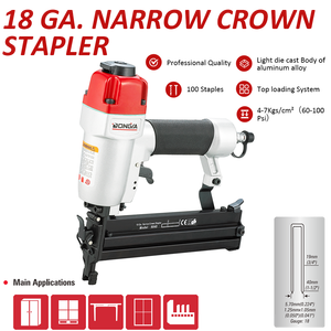 Furniture Door Wood Air Compressor Tool Set Pneumatic Piston Coil Woodworking Tools Nail Gun
