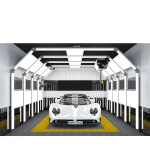 Factory Direct Sale Workshop Tunnel Lighting Automotive Garage Light Tunnel Aluminum Car Detailing Light