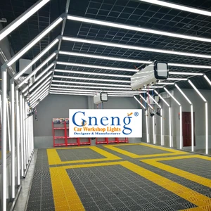 High Brightness Aluminium Auto Care Beauty Wash Lighting Garage Car Detailing Led Light Tunnel