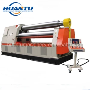 Hot Sale Europe Standard 3 Roller Hydraulic Plate Rolling Roller Machine, 3 Roller Plate Bending Machine