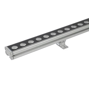 IP67 Aluminum Project Lighting RGB Linear DMX LED Wall Washer for Landscape with 3-Year Warranty and Dimmable
