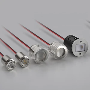 2W Outdoor Path Bridge Railing Stair Railinglight Round Lamp Stainless Steel Led Handrail Light