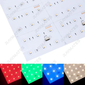 UL Ultra-Thin Led Panel Indoor RGBW 24V Cuttable Backlight Bendable Flex Led square Panel Light IP20 Led Panel Light for Ceiling