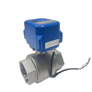 Large-diameter Stainless Steel Electric Ball Valve (OEM) for Garden Irrigation Agricultural Water Supply Gas & Oil Applications