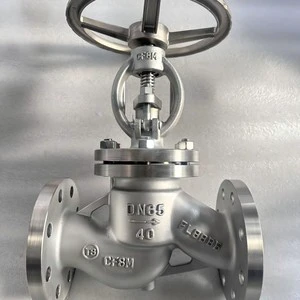 Angle Pattern Stainless Steel Globe Valve 304 / 304L / 316 / 316L for Steam & Water Systems