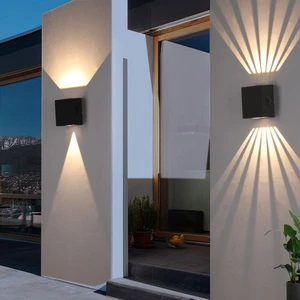 Modern AC up and Down Wall Light Indoor Adjustable Wall Light Outdoor Led Lamps for Home Dusk to Dawn Outdoor Lighting