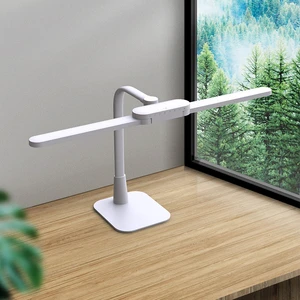 Super Bright LED Desk Lamp Flexible Swing Arm Double Head Led Desk Lamp Monitor Lamp Desktop Work Task Study Desk Light