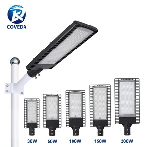COVEDA Hot Selling IP66 Waterproof Outdoor Road Light Aluminum 50w 100w 150w 200w 250w 300w Led Street Lamp