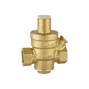 Brass Adjustable Water Pressure Reducing Valve Pressure Relief Valve Adjustable Piston Water Pressure Regulator