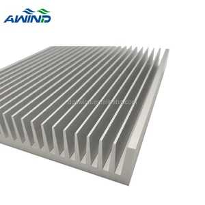 Aluminum Heat Sink Natural Convection Heatsink 6063 6061 Aluminum Heatsink Fins ultra Thin